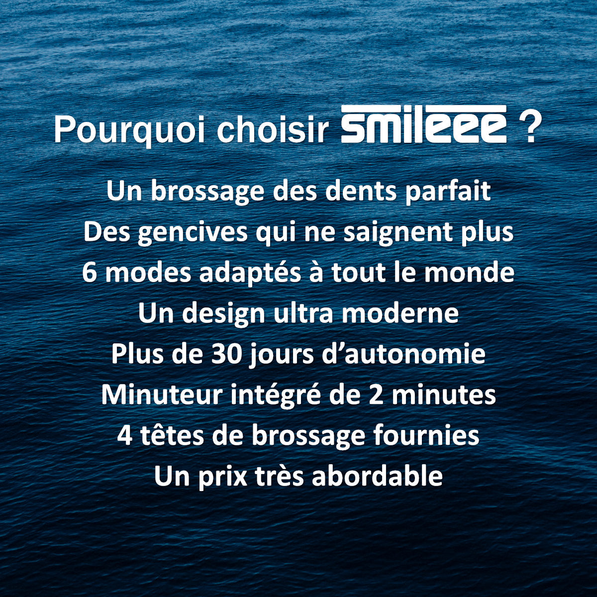 Brosse à dents électrique sonique