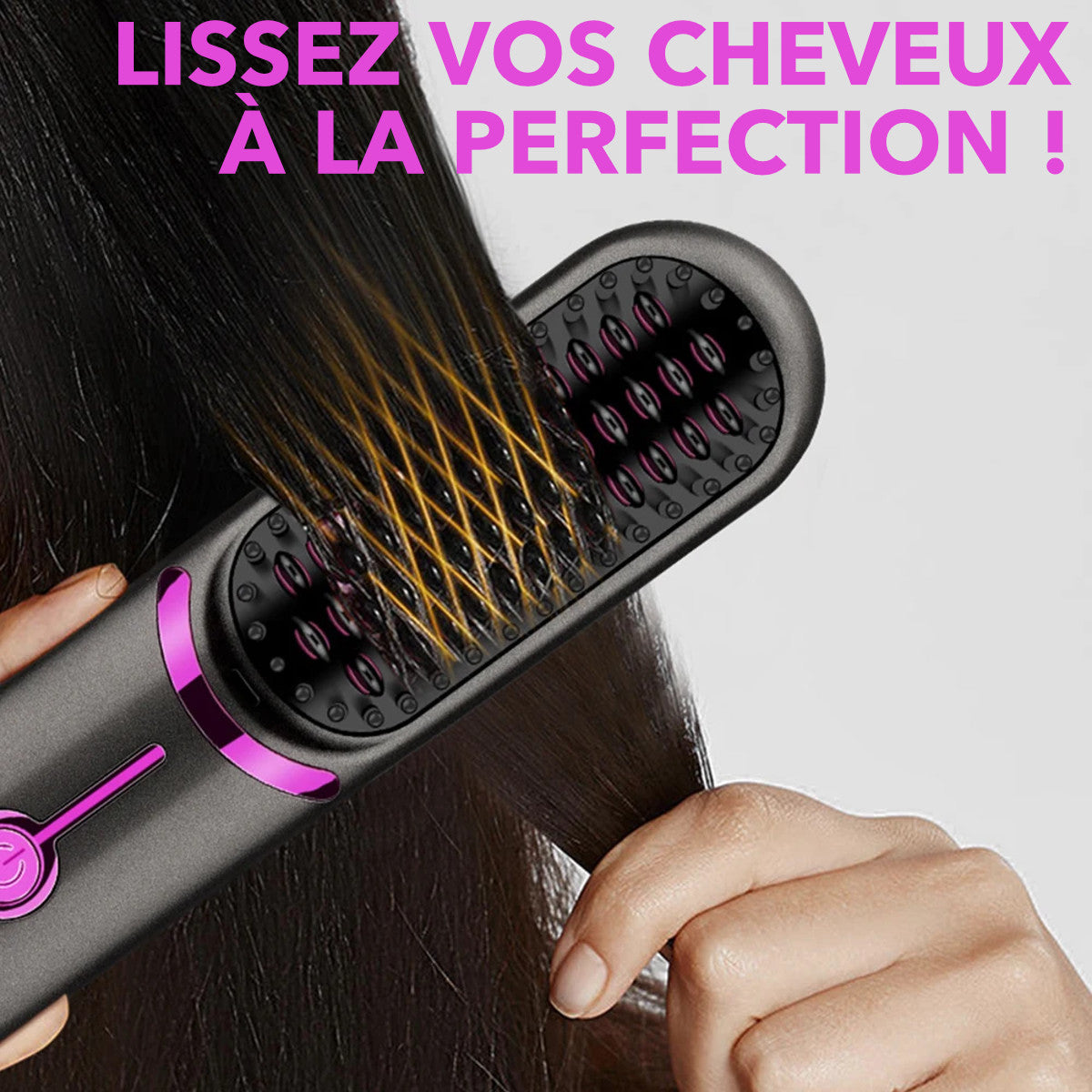 brosse lissante sans fil