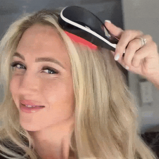 Brosse cheveux Lumia lumière rouge