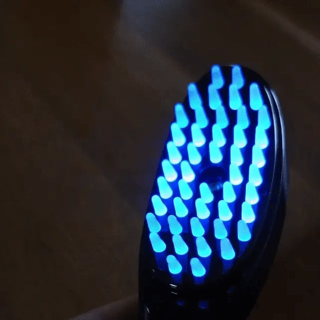 Brosse cheveux Lumia lumière rouge