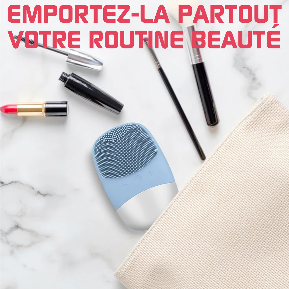 brosse nettoyage visage silicone