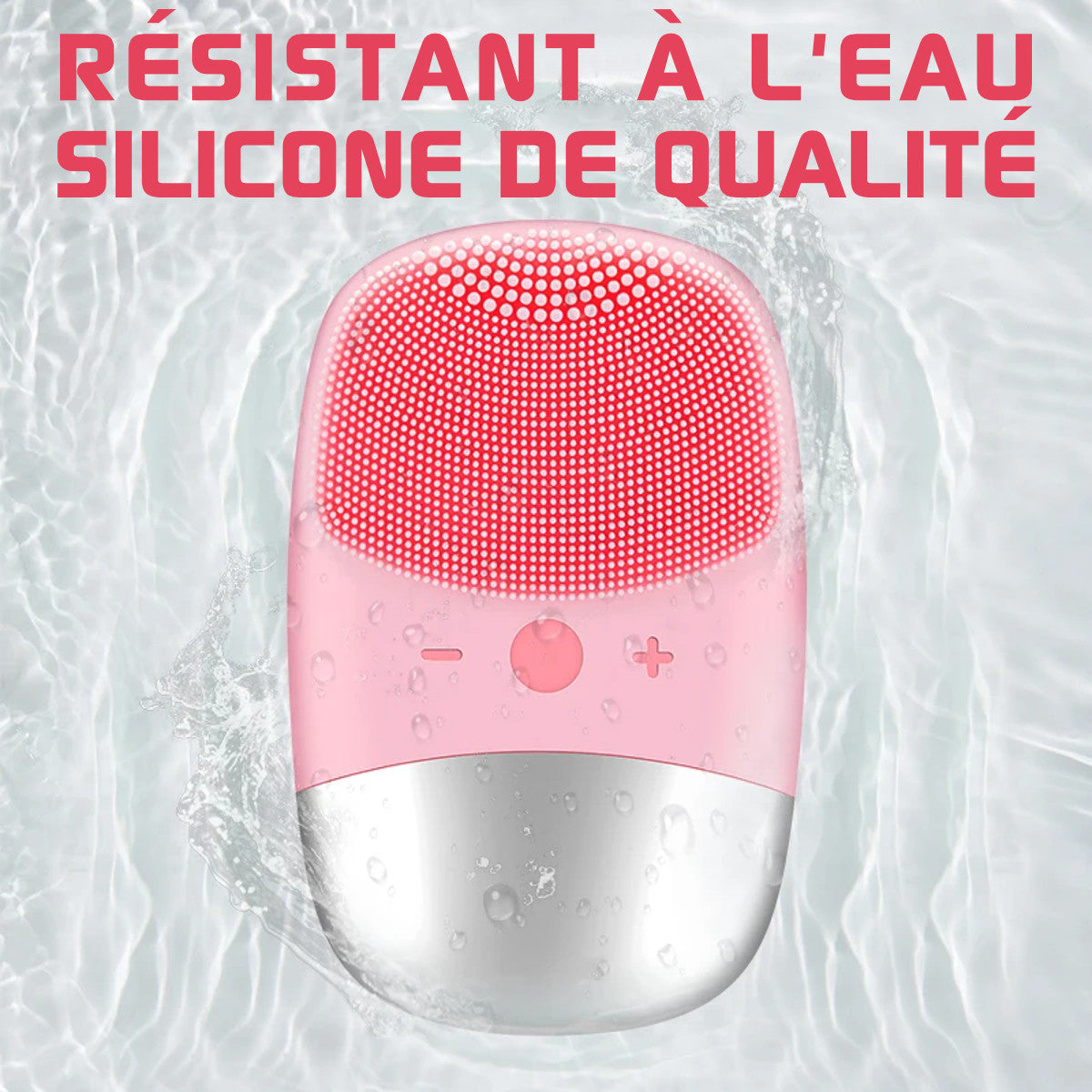 brosse nettoyage visage silicone