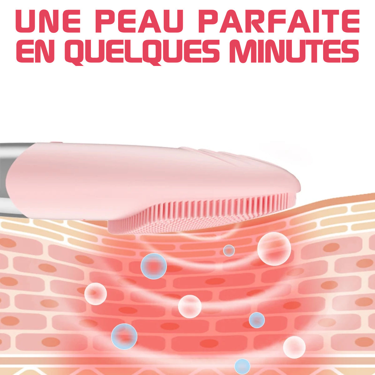 brosse nettoyage visage silicone