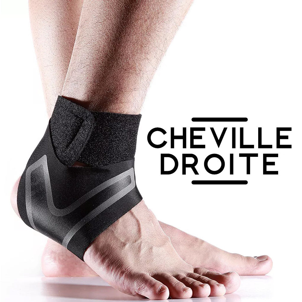 une attelle pour cheville