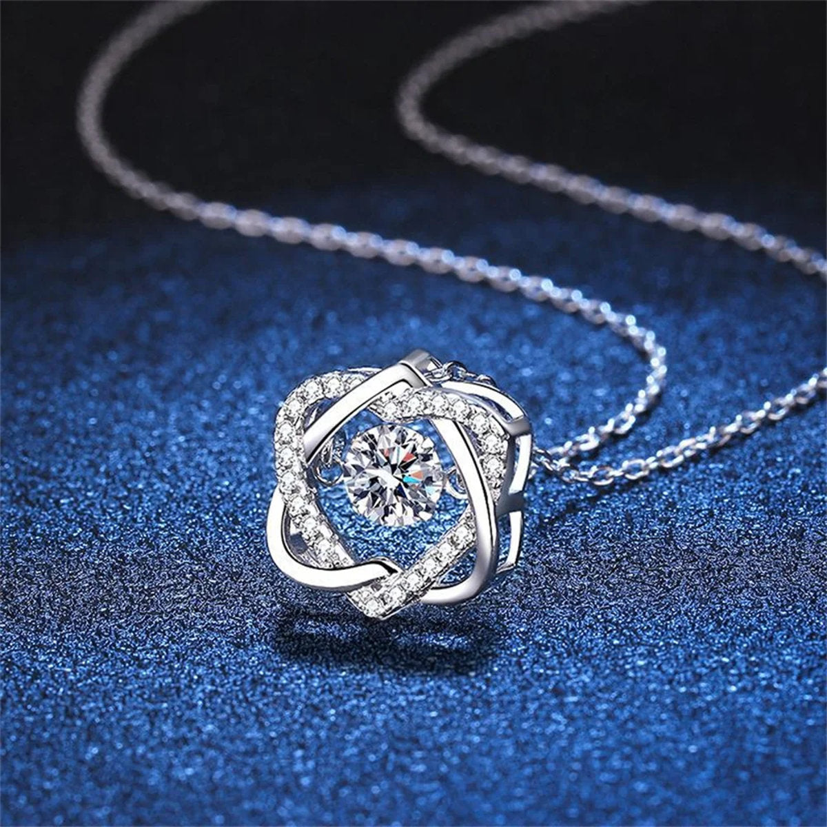 Collier Cœur d’Argent PINKMOON