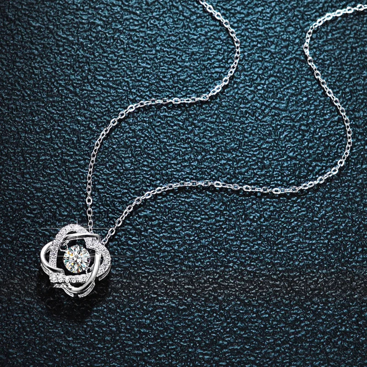 Collier Cœur d’Argent PINKMOON