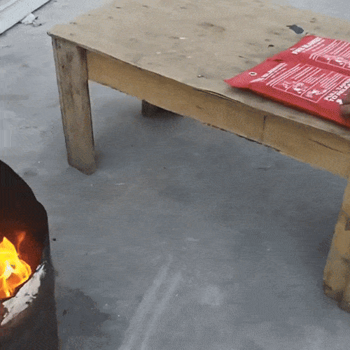 couverture anti-feu