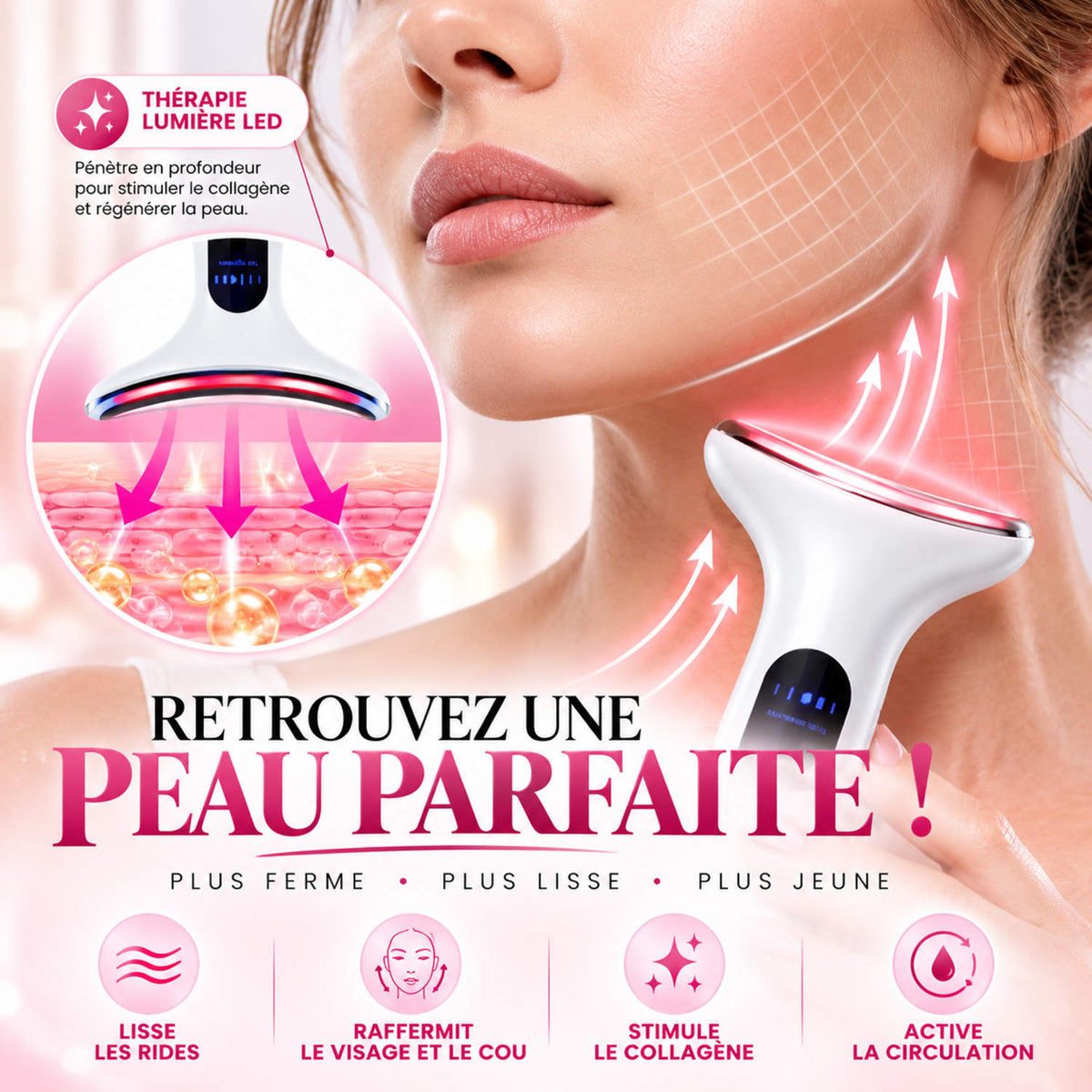 Lumi-Skin – Appareil LED pour une routine beauté à domicile