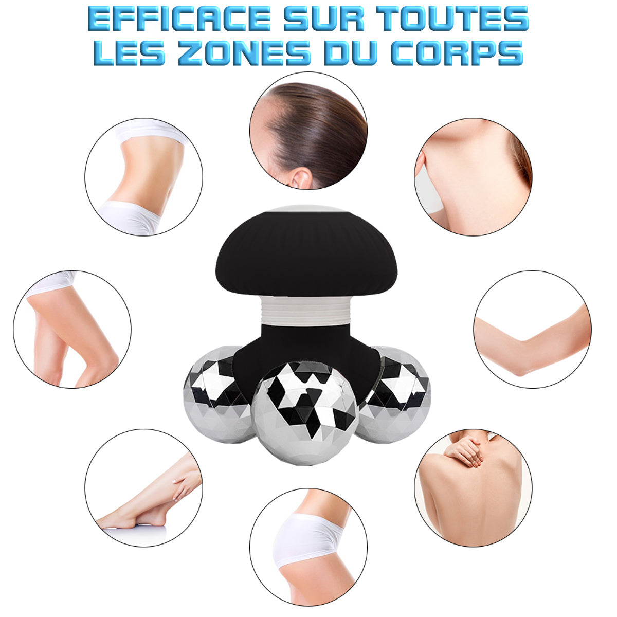Appareil de massage rechargeable