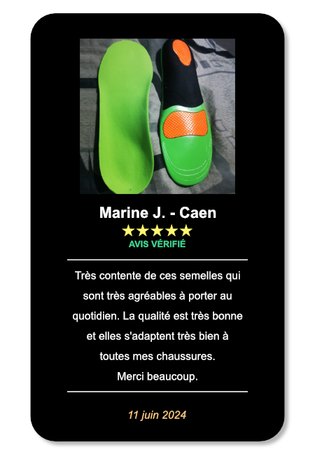 semelles orthopédiques mémoire de forme