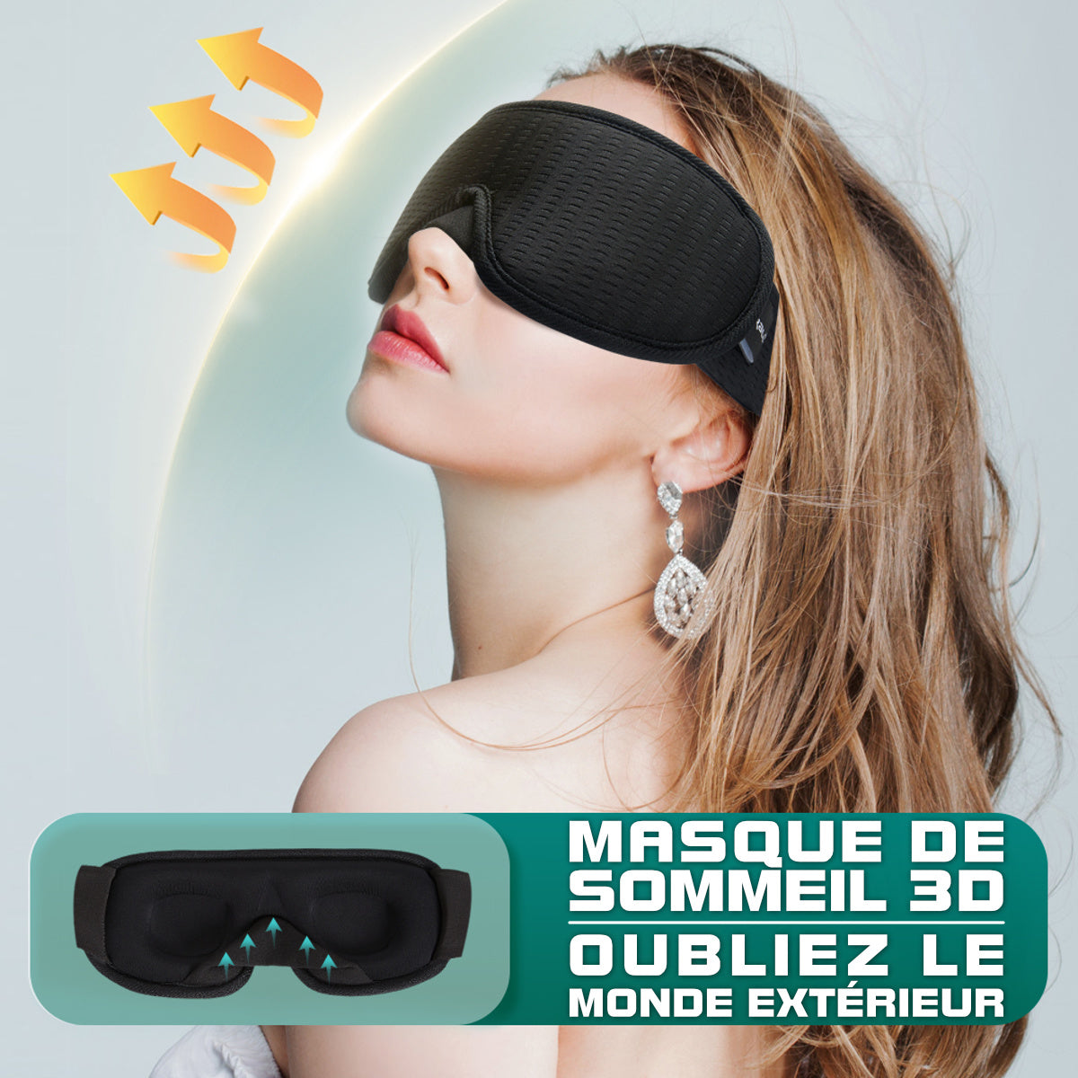 masque sommeil 3D