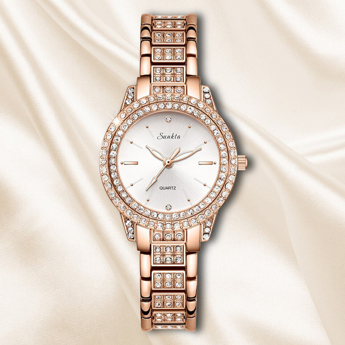 montre femme diamants