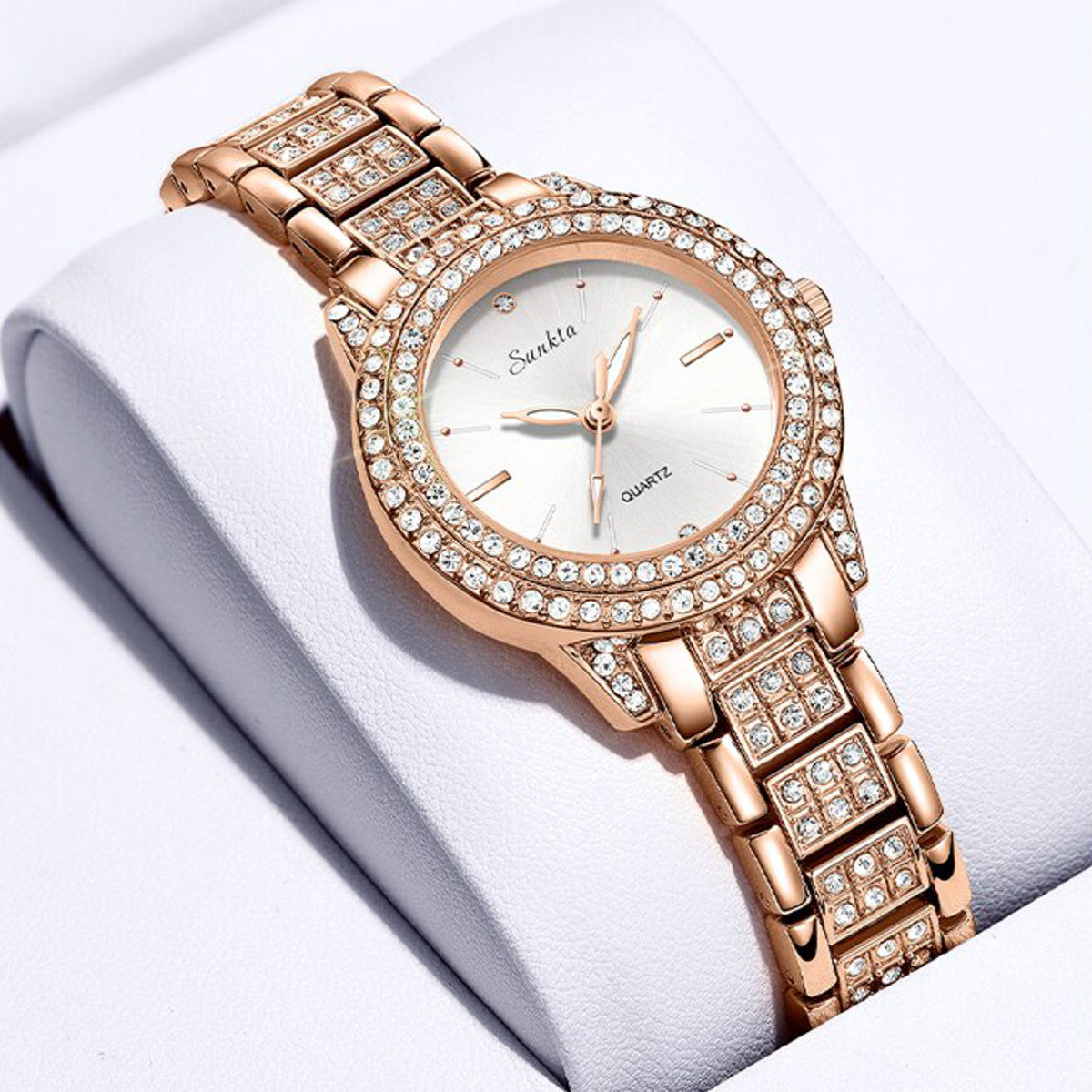 montre femme diamants