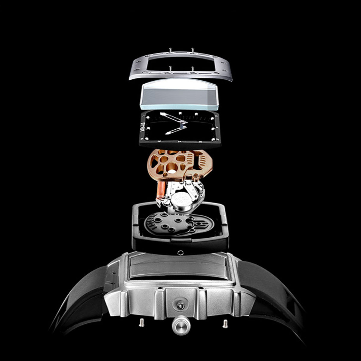 montre tête de mort