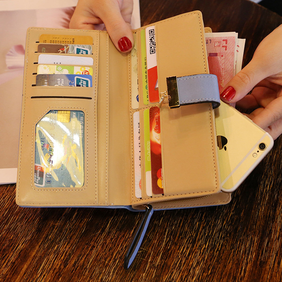 portefeuille femme tendance