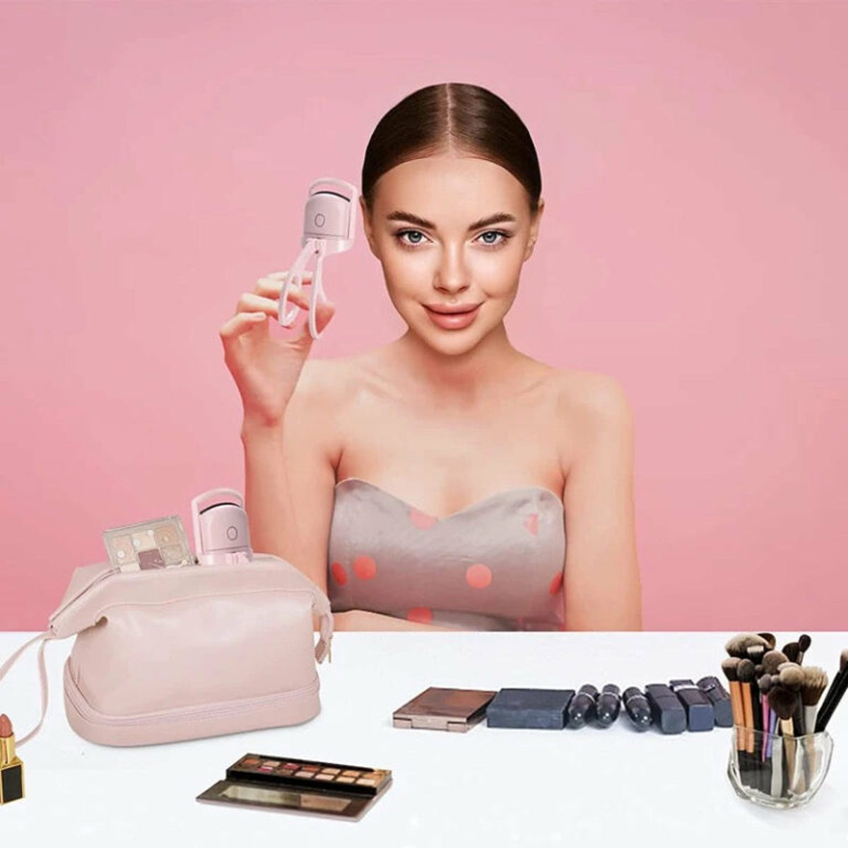 recourbe-cils chauffant