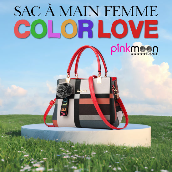 sac a main coloré femme