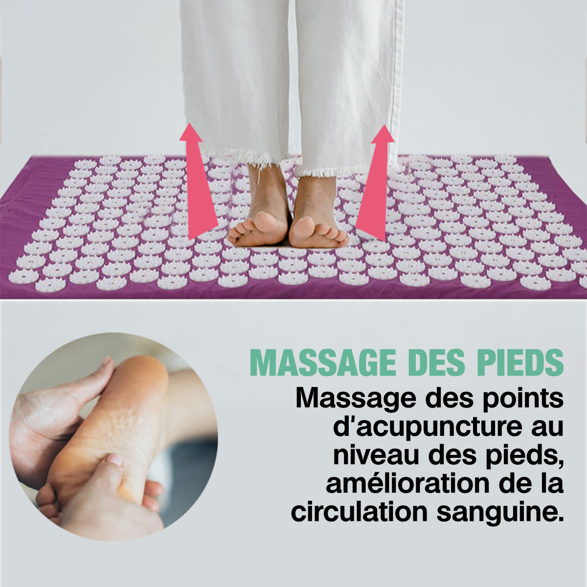 Tapis d’Acupression PINKMOON