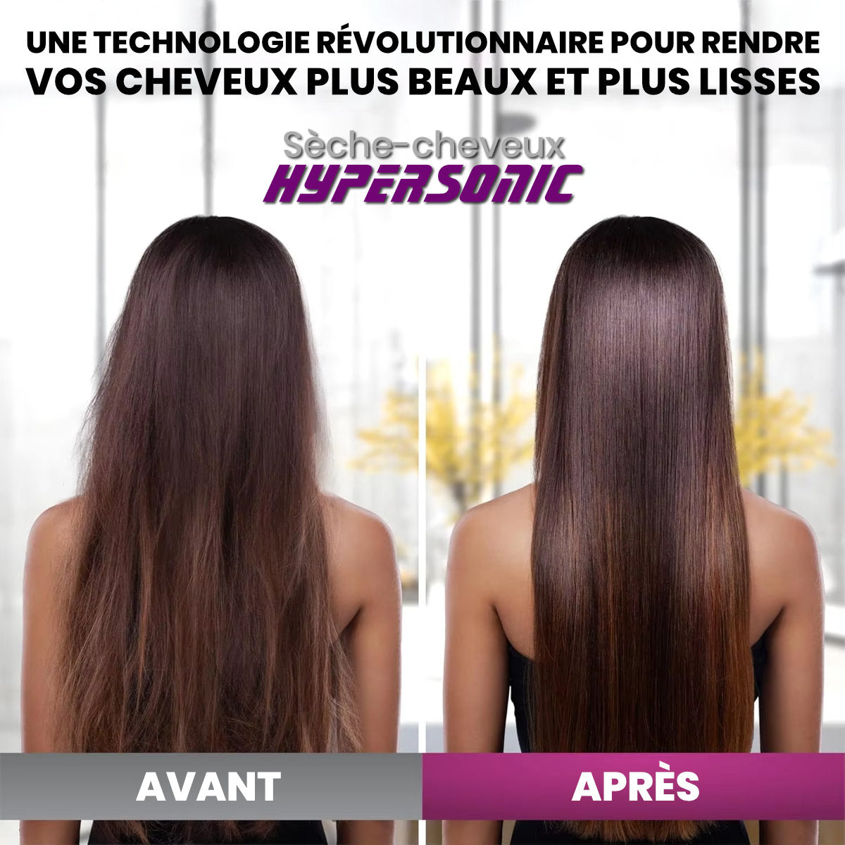 Sèche-cheveux ionique HYPERSONIC