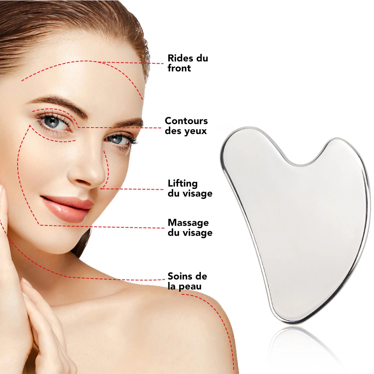 gua sha inox