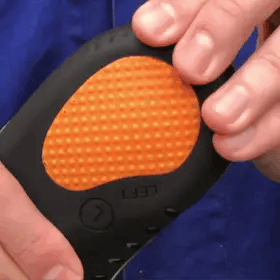 semelles orthopédiques mémoire de forme