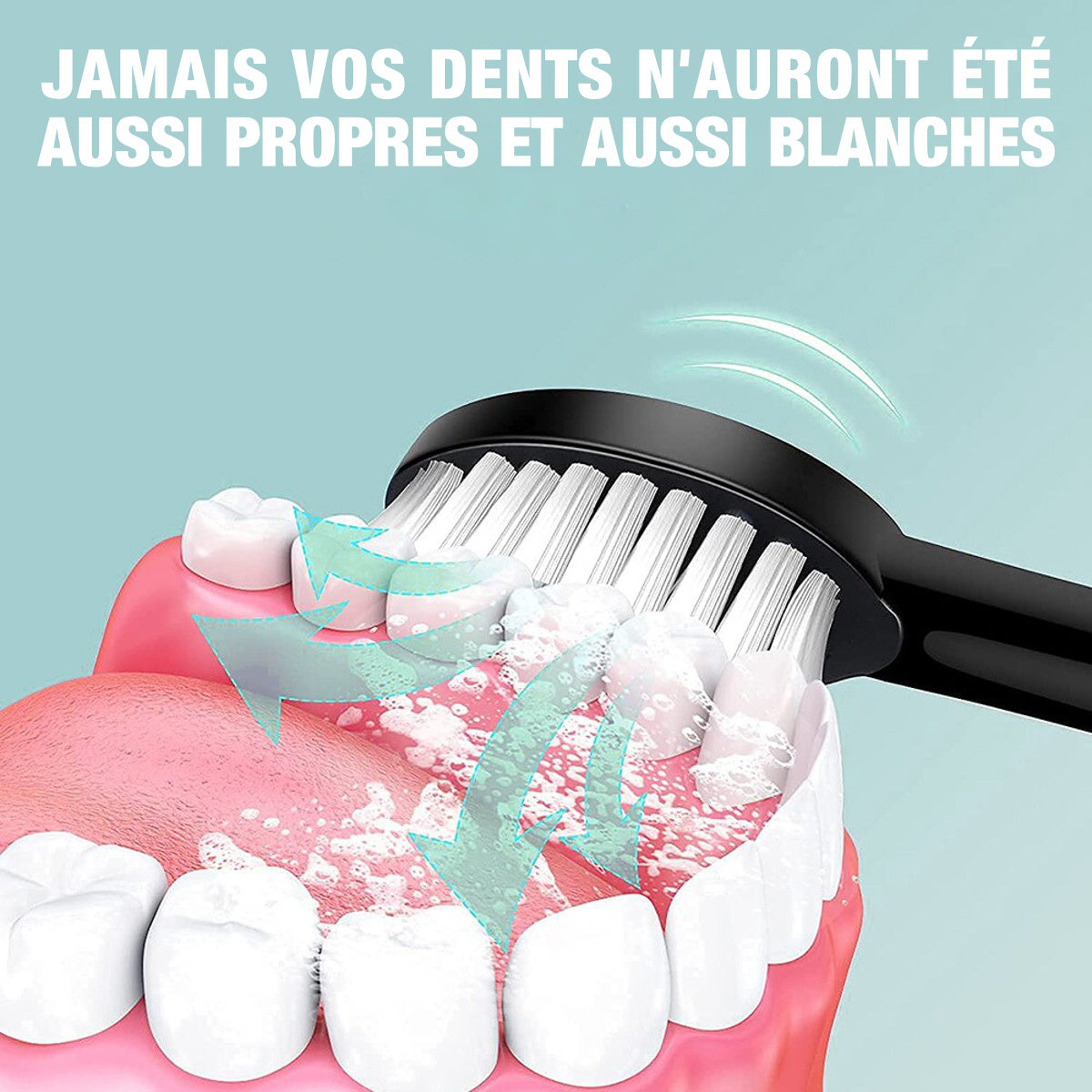 Brosse à dents électrique sonique