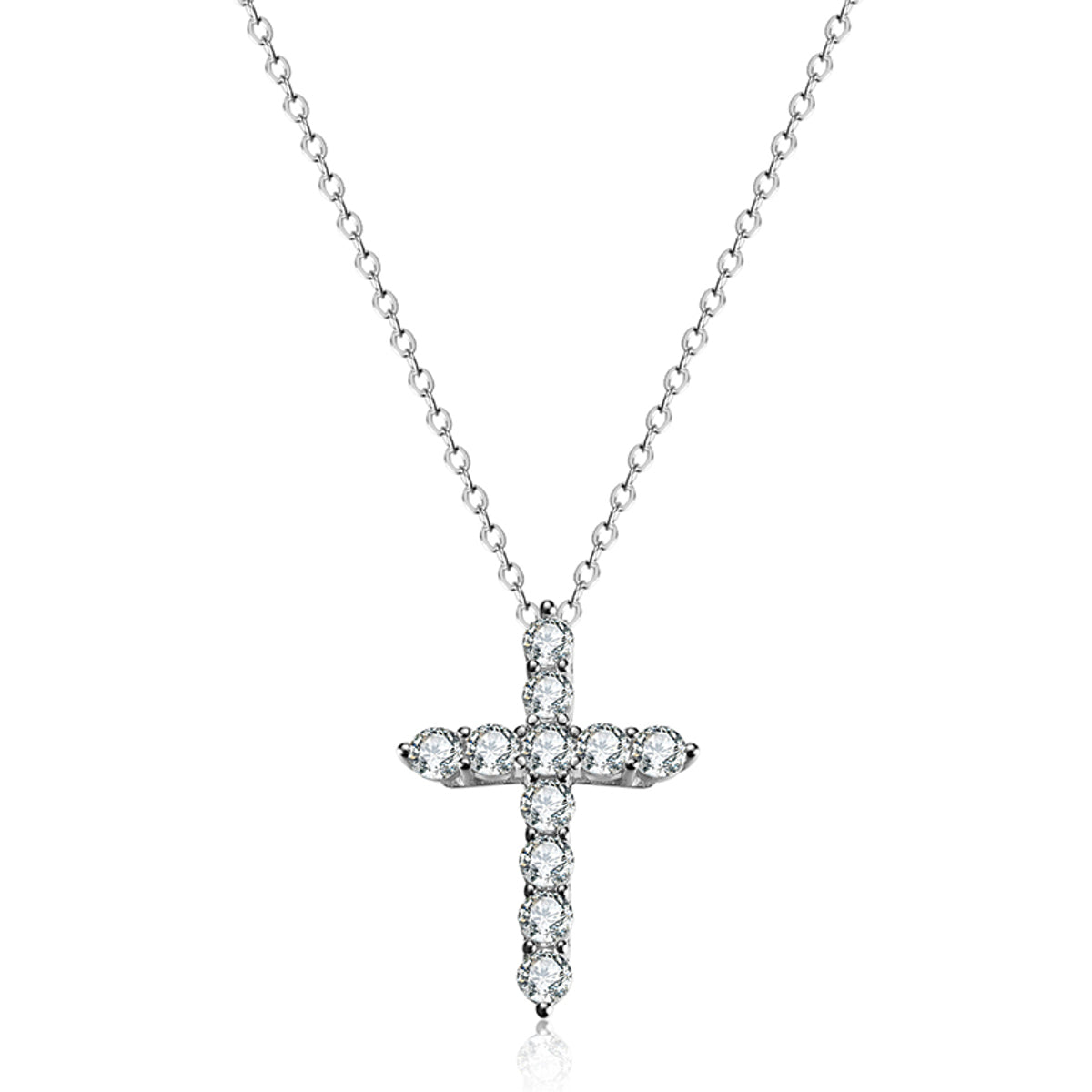 Collier Cross Diamond PINKMOON