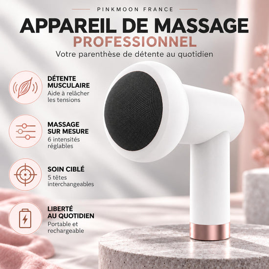 Appareil de massage professionnel PINKMOON FRANCE