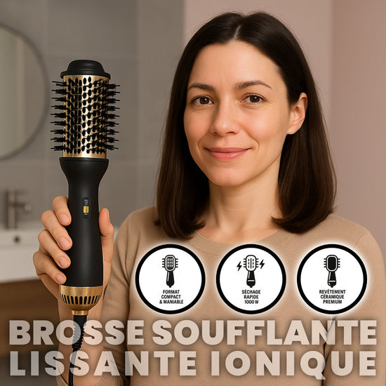 brosse soufflante lissante