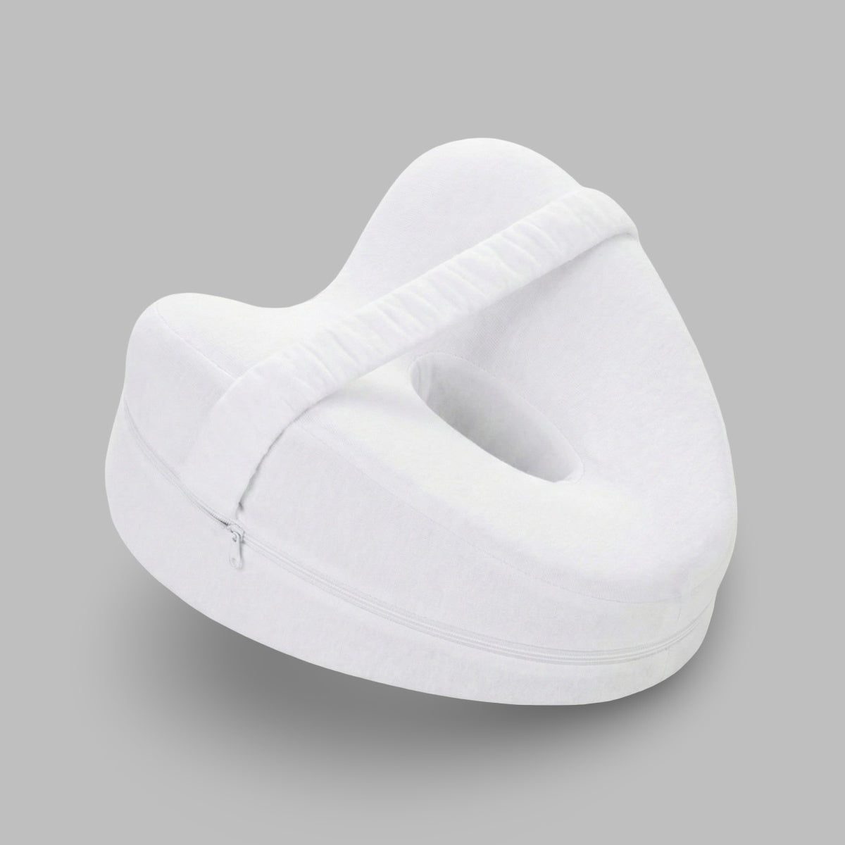 coussin genoux orthopédique blanc