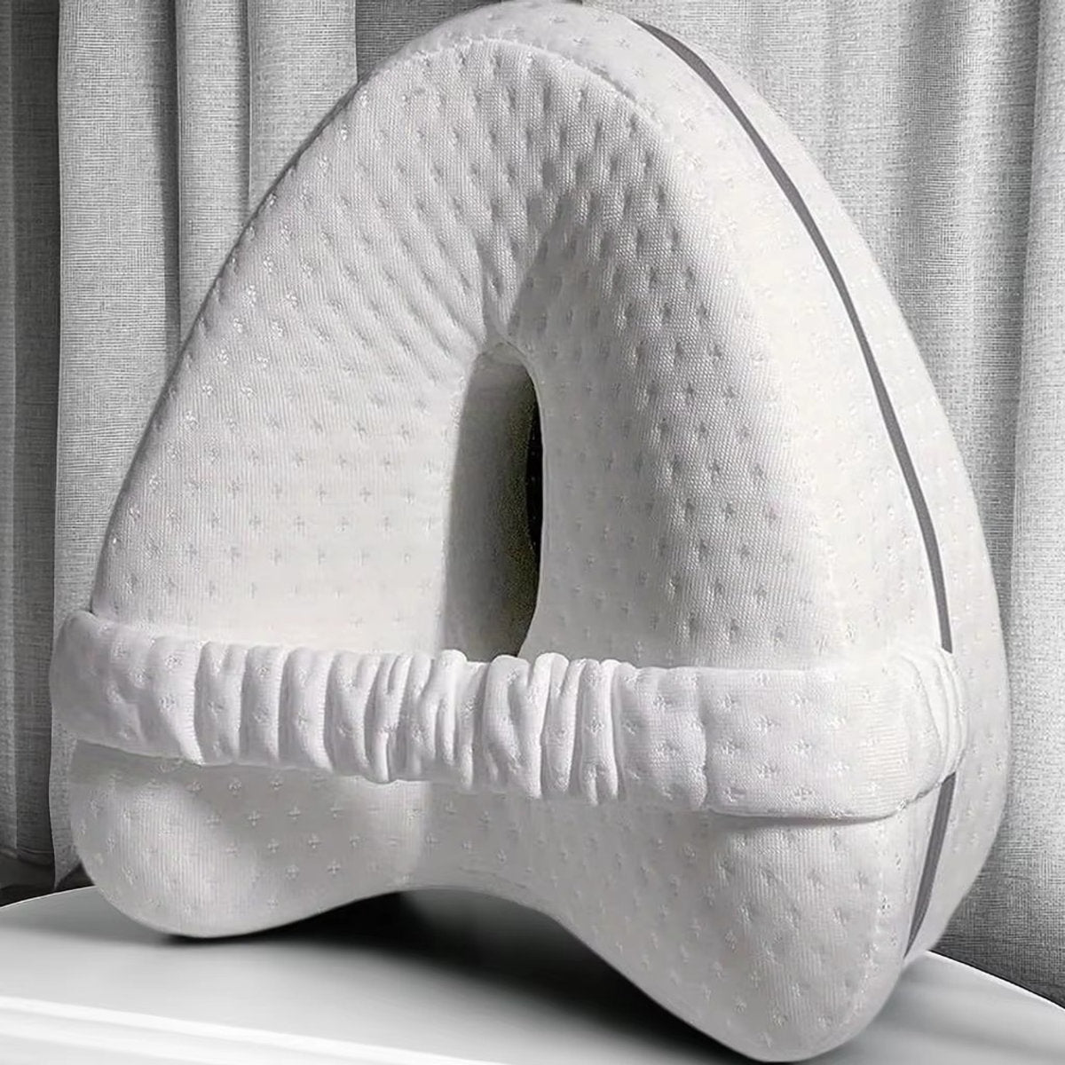coussin de genoux orthopédique blanc