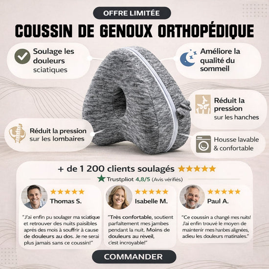 les avantages d'un coussin de genou
