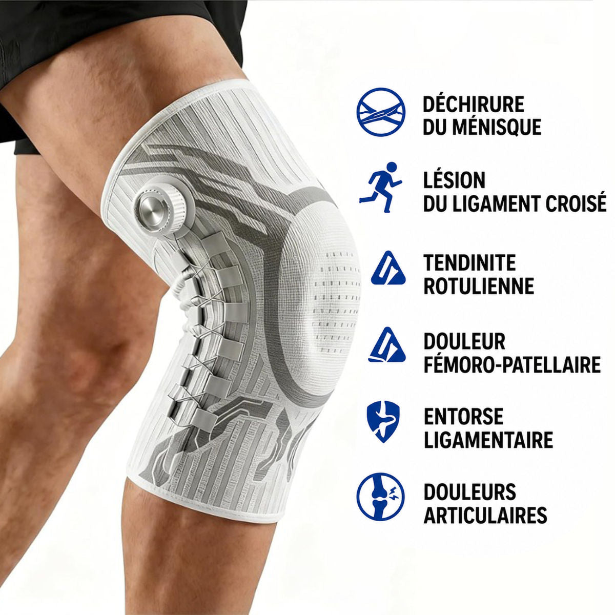 Genouillère de Maintien Articulée