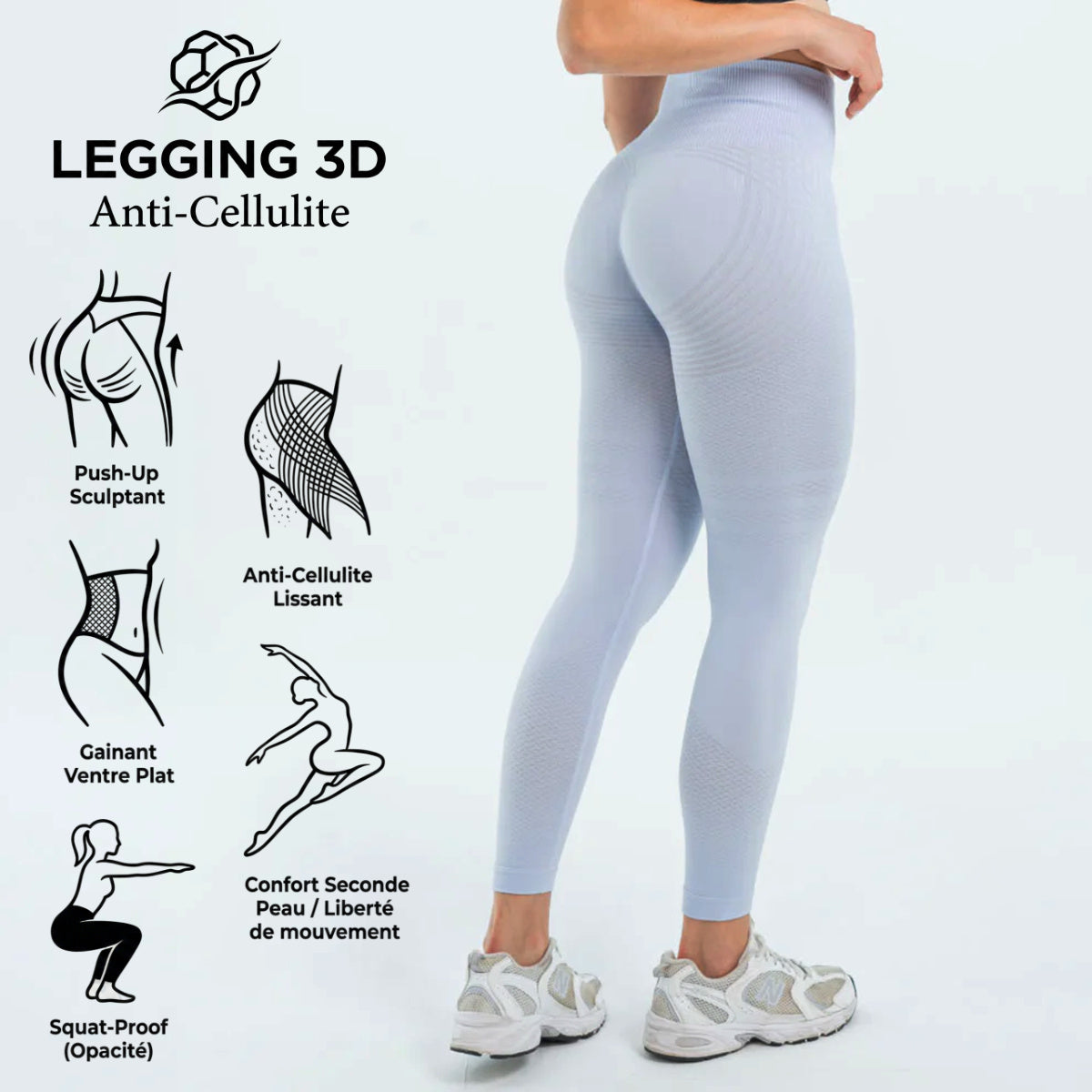 Legging 3D Anti-Cellulite