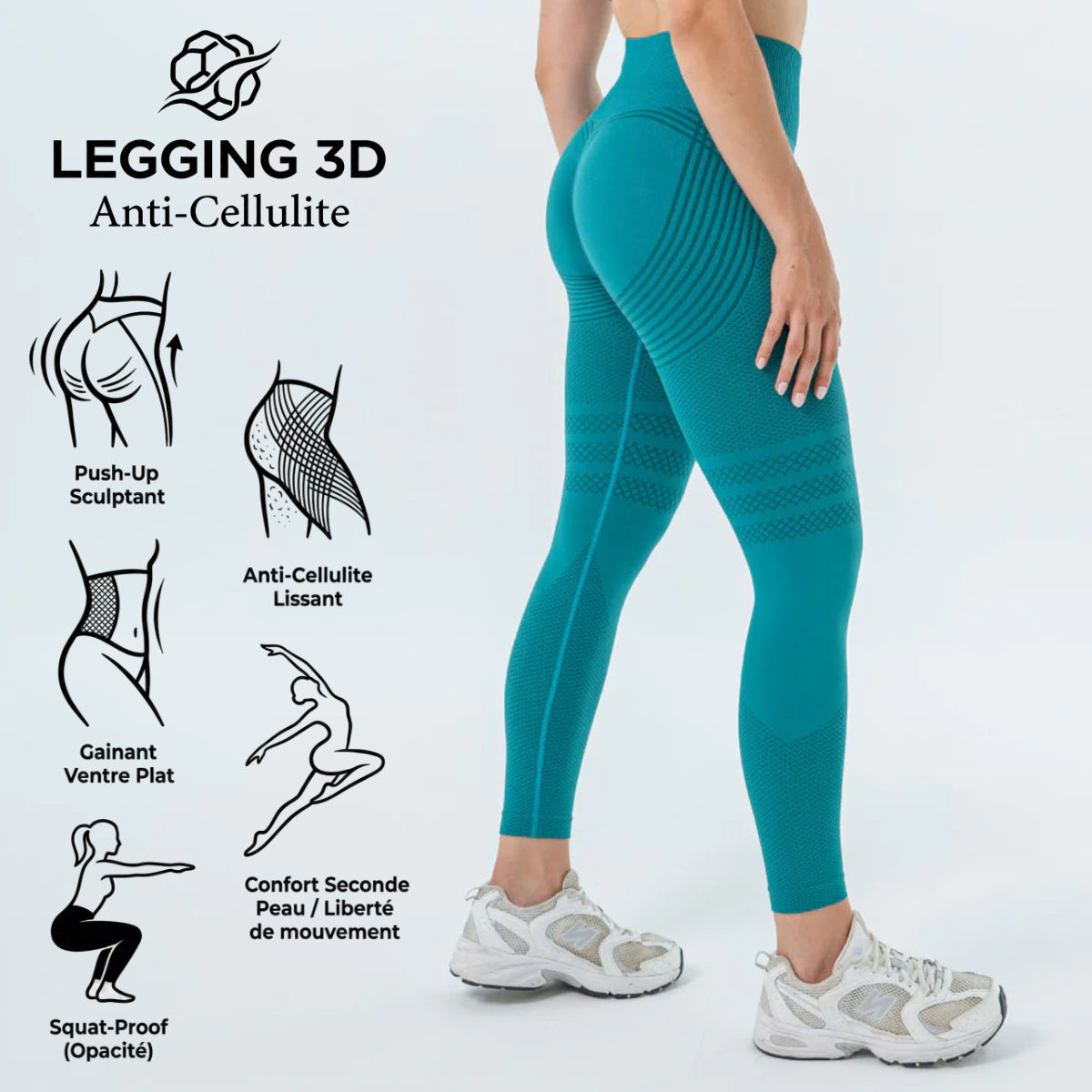 Legging 3D Anti-Cellulite