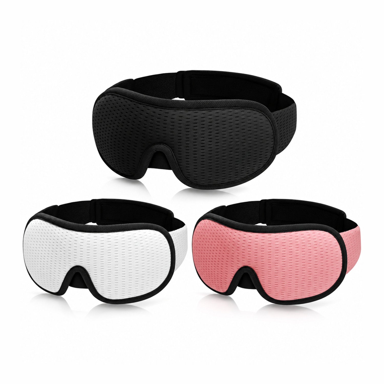 masque de sommeil 3D à mémoire de forme PINKMOON FRANCE