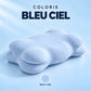 oreiller ergonomique à mémoire de forme NUAGE couleur bleu ciel