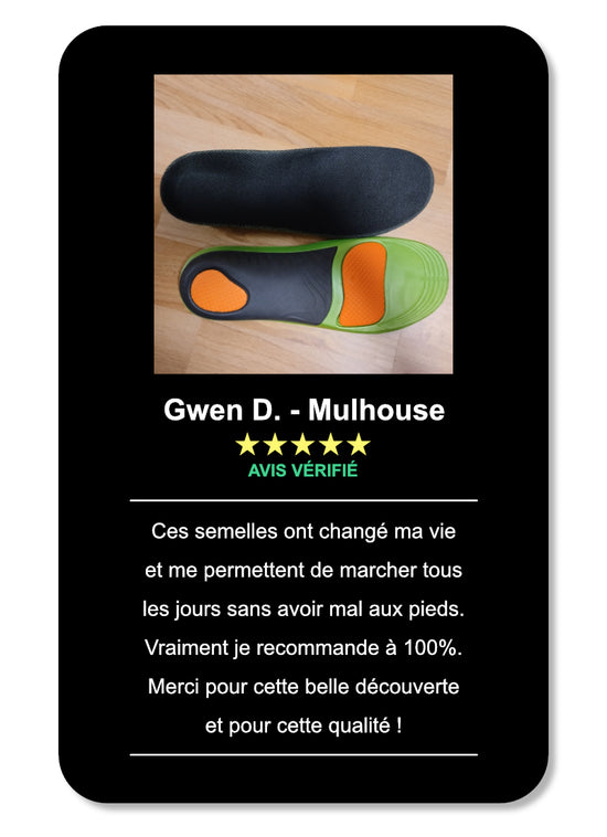 semelles orthopédiques avis 1