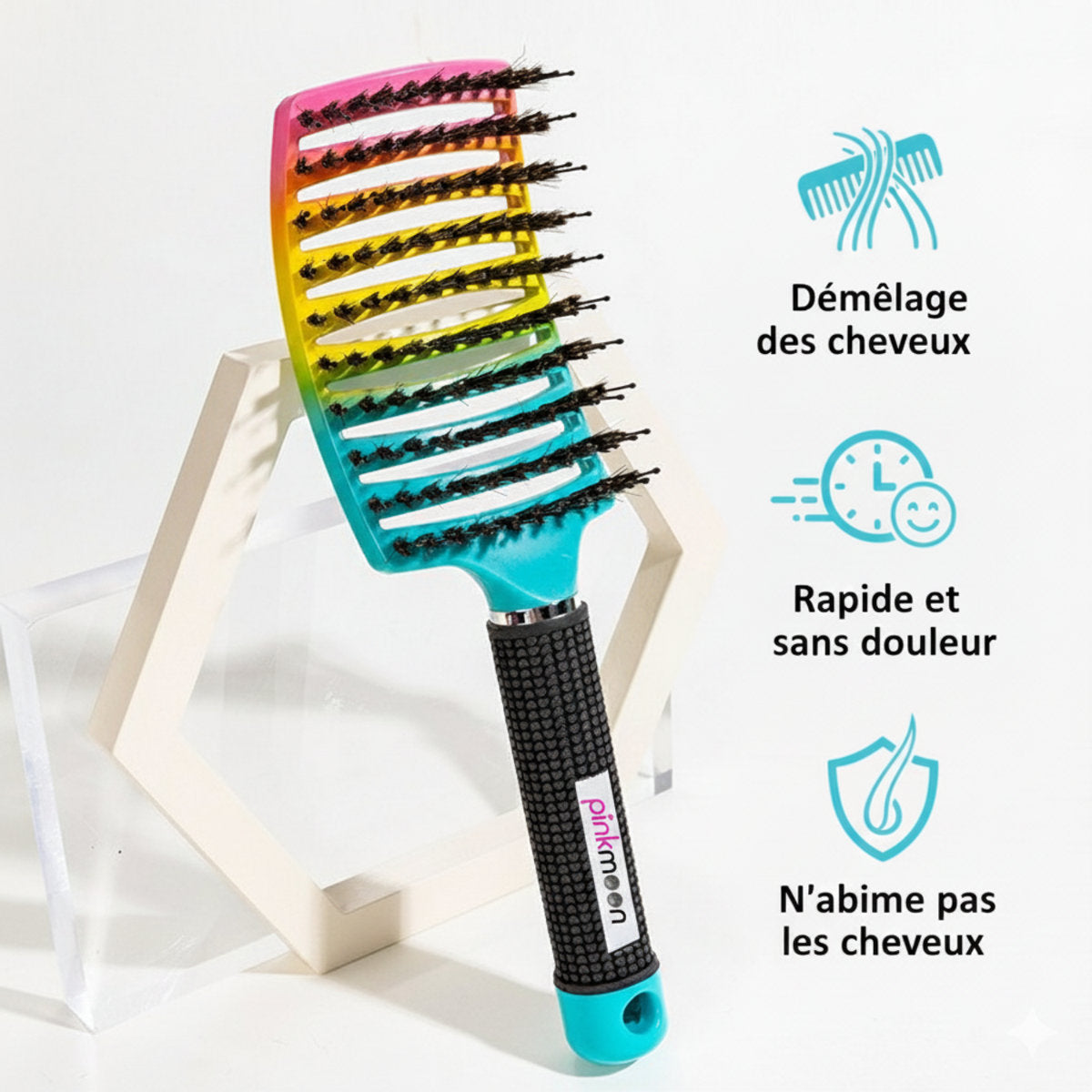 Brosse Magique Démêlante PINKMOON
