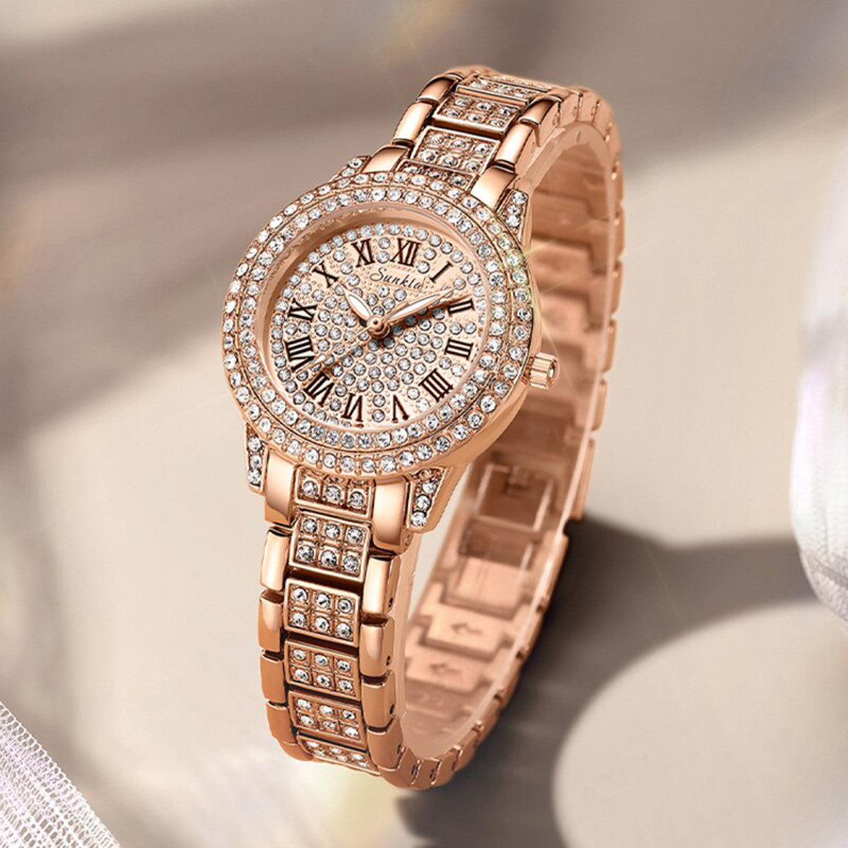 Montre diamond online femme