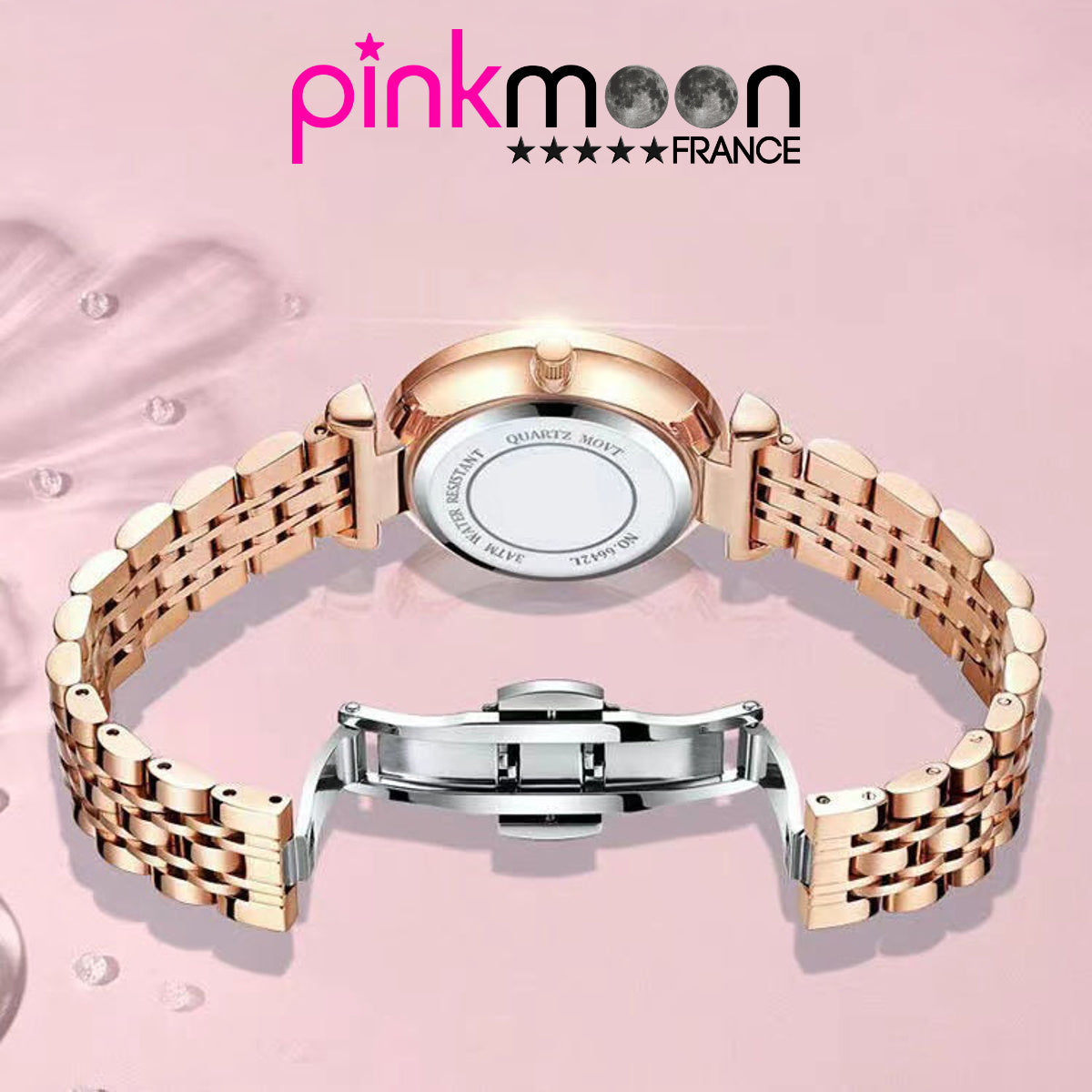 Montre discount femme brillante