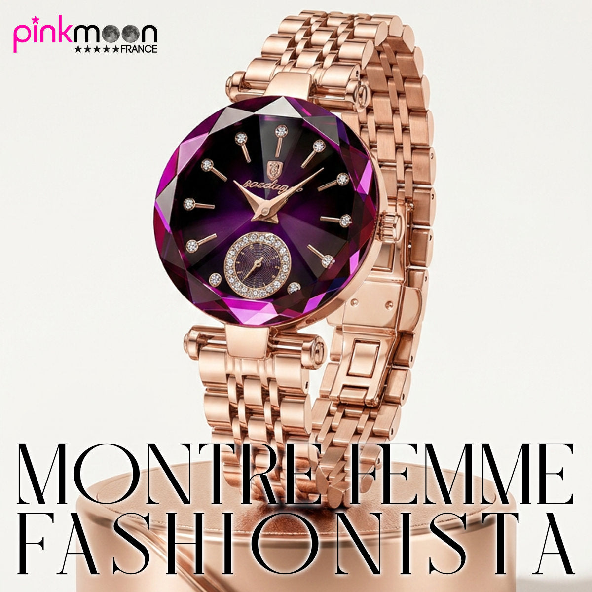 montre femme fashionista PINKMOON FRANCE
