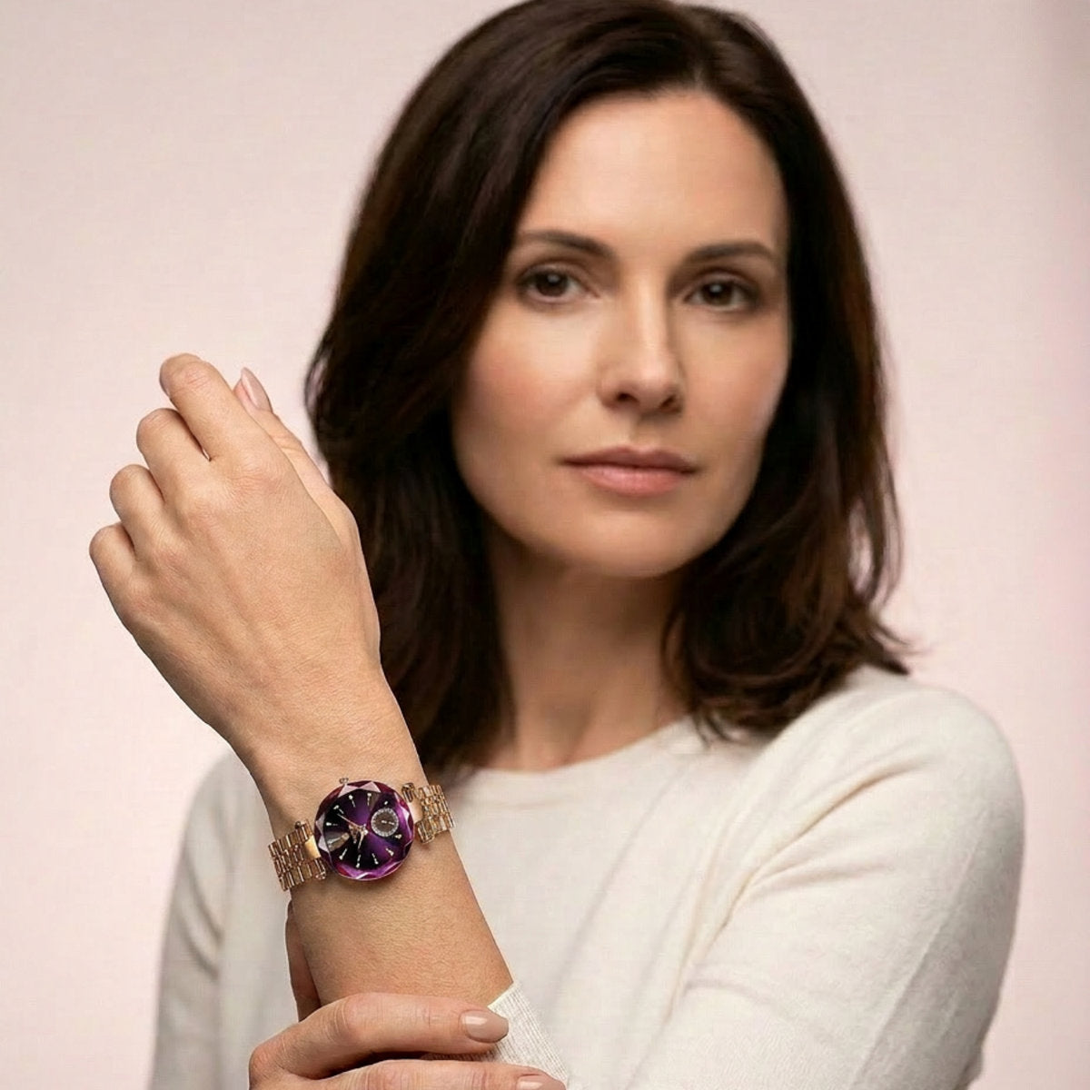 Montre femme dorée Fashionista