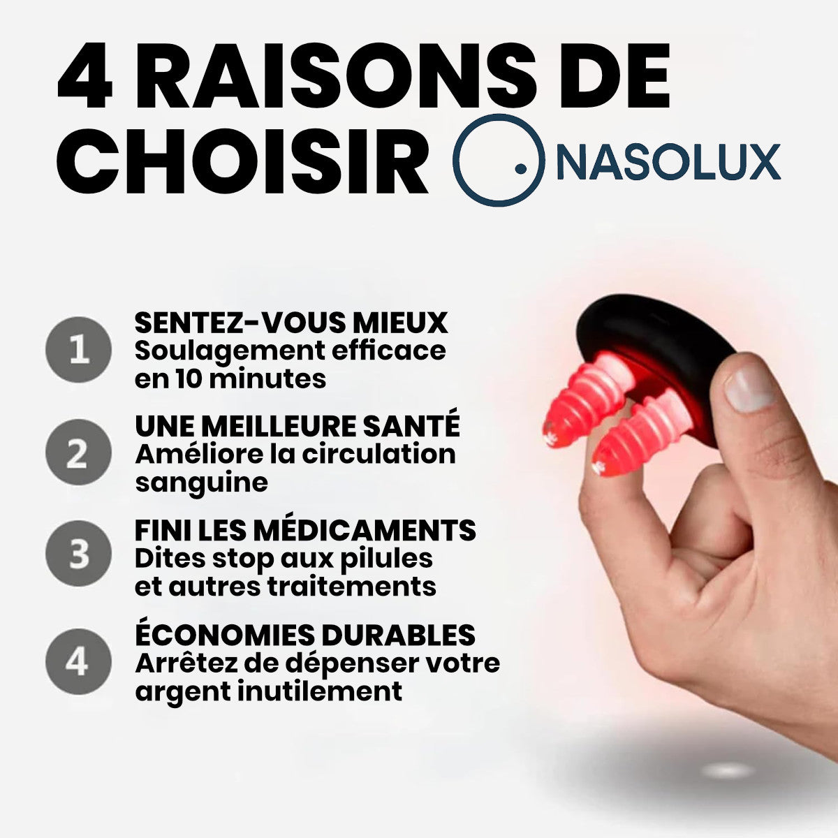 appareil rhinite et sinusite