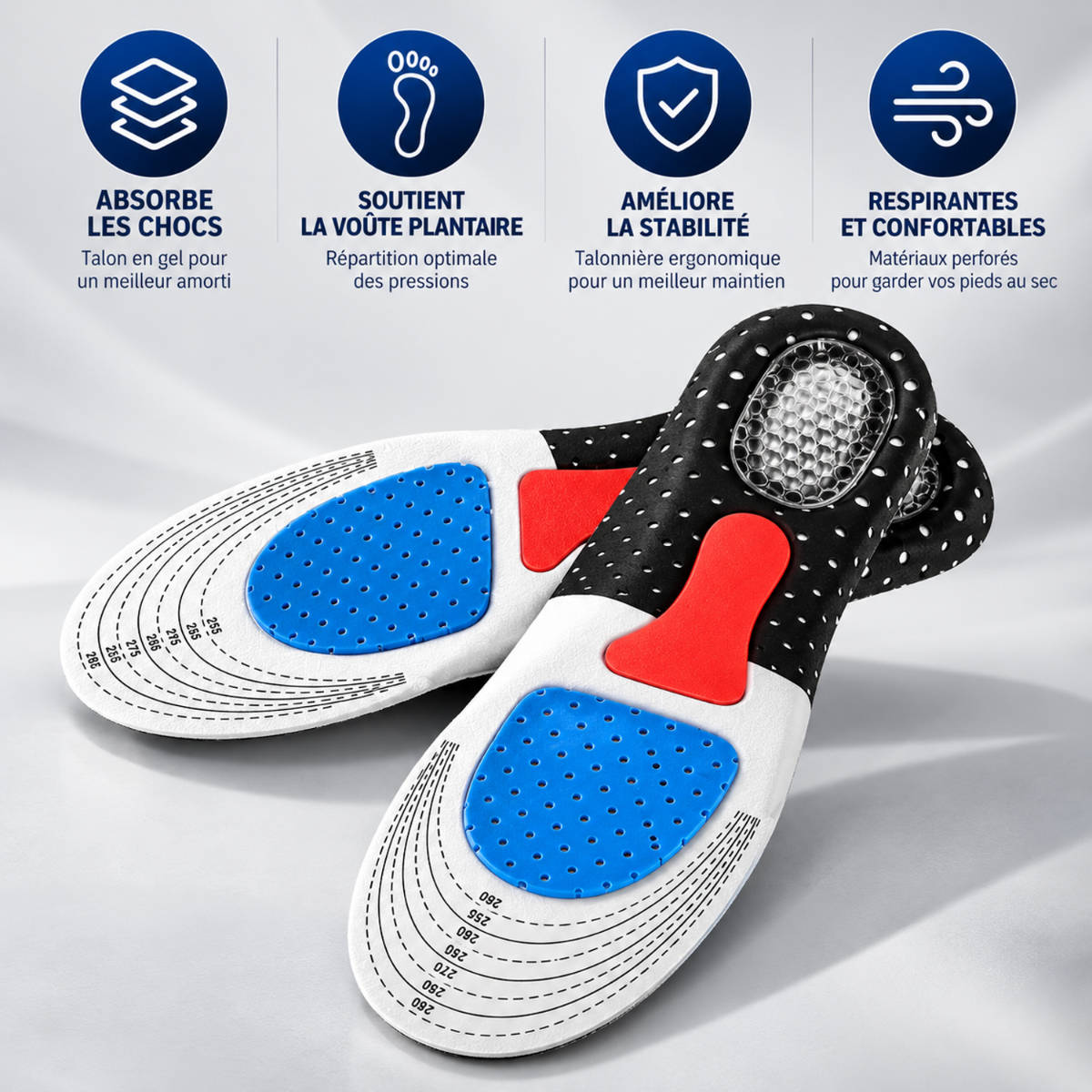 Semelles Orthopédiques FLEXI’STEP